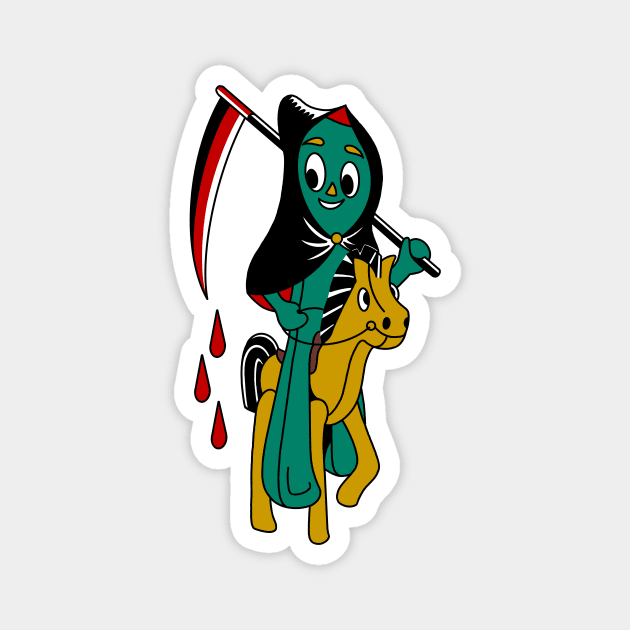 The Gumb Reaper Magnet by murder_q