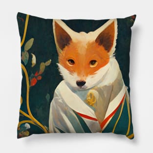 An important fox Pillow