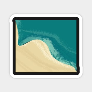 ocean waves vector Magnet