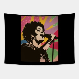 Vintage Poster - Jill Scott Style Tapestry