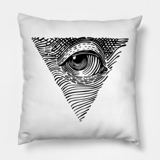 Eye of Illuminati Pillow