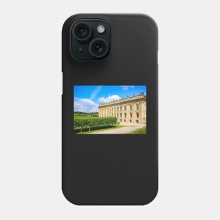 A view of Chatsworth house, Derbyshire, UK Phone Case