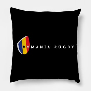 Minimalist Rugby Part 2 #018 - Romania Rugby Fan Pillow