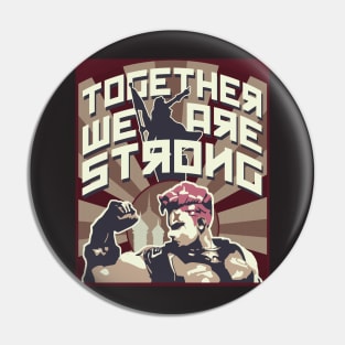 Together, we are strong Pin