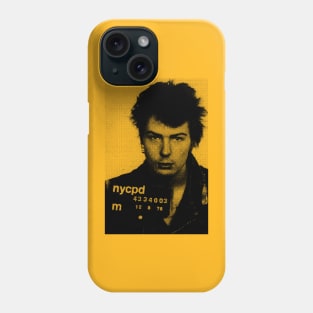 Sid Vicious- Busted Phone Case