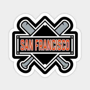 San Francisco Giants Baseball Magnet