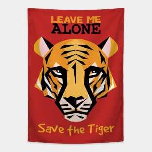 Save Nature for Big Cat Tapestry
