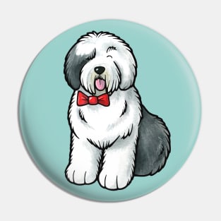 Old English Sheepdog Pin