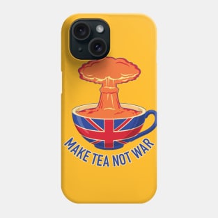 Make tea not war Phone Case