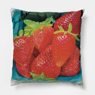 Strawberries Pillow