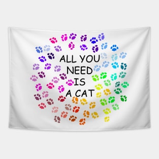 All you need is a cat. Art. Tapestry