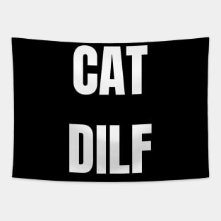 CAT DILF Tapestry