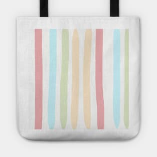 Colorful stripes Tote