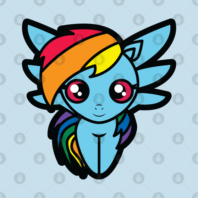 Rainbow Dash Tooniefied by Tooniefied