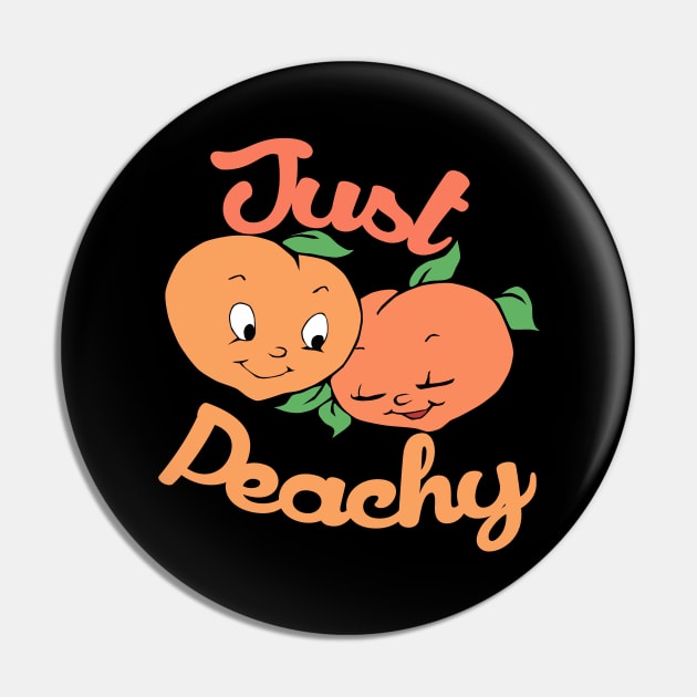 Just Peachy Pin by bubbsnugg