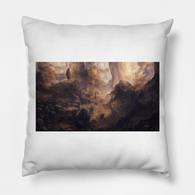 Wanderers memorial Pillow by maaskeikke