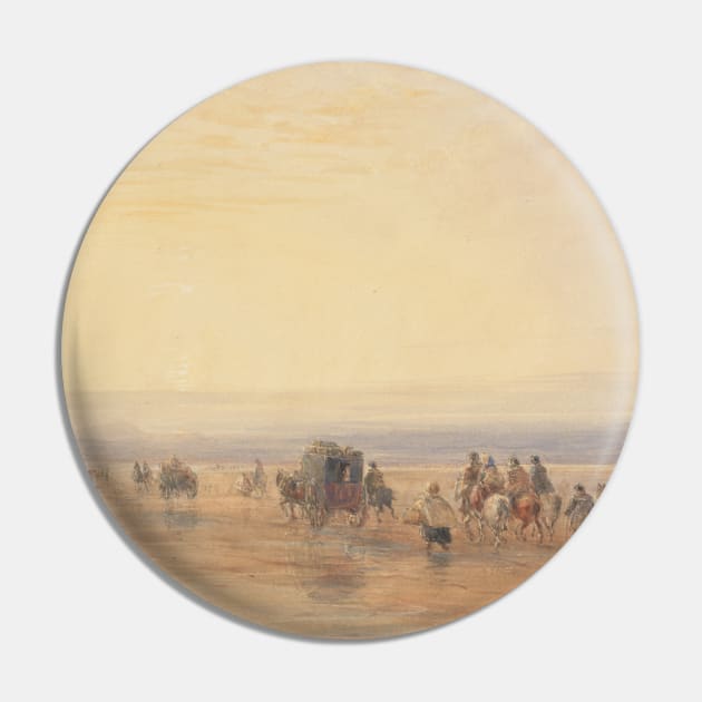 Crossing Lancaster Sands by David Cox Pin by Classic Art Stall