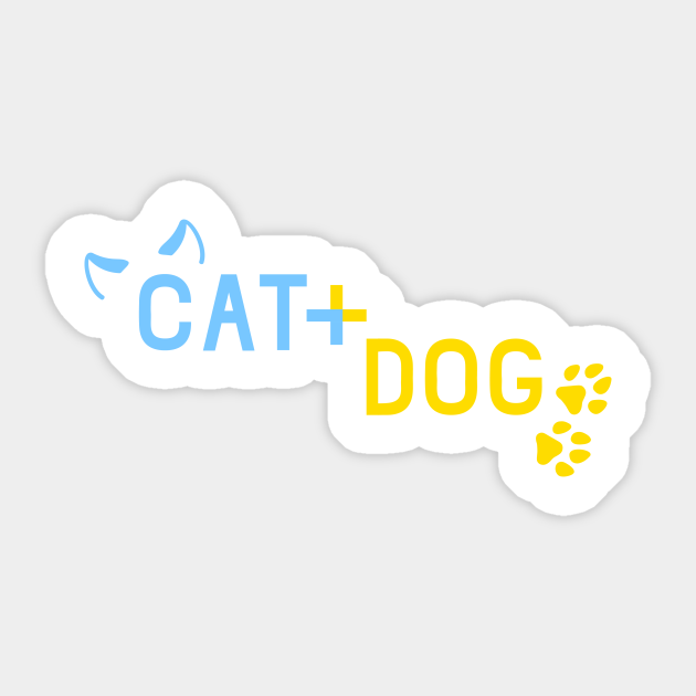 txt cat dog txt sticker teepublic
