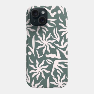 Abstract Boho Botanical 4 -  Plant Pattern Phone Case