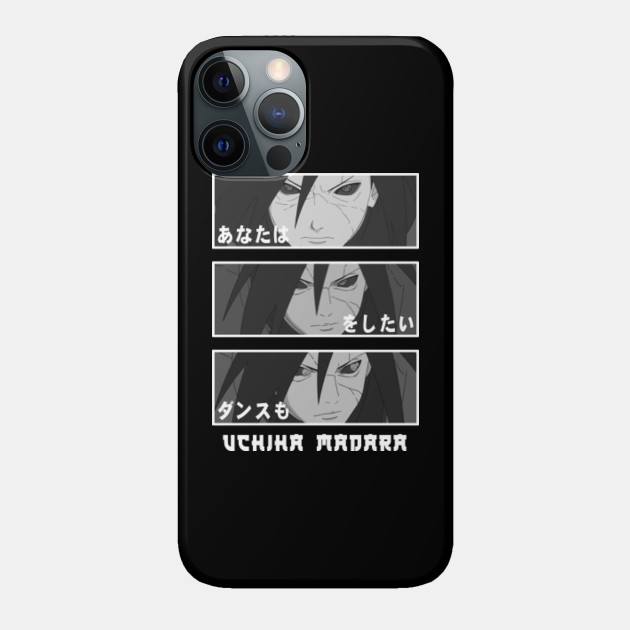 dance with the god of the eyes - Madara - Phone Case