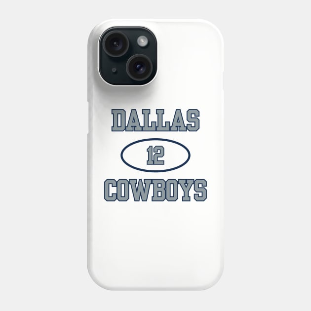 DALLAS COWBOYS ROGER STAUBACH #12 Phone Case by capognad