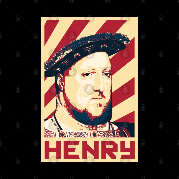 King Henry VIII Of England Retro Propaganda by Nerd_art