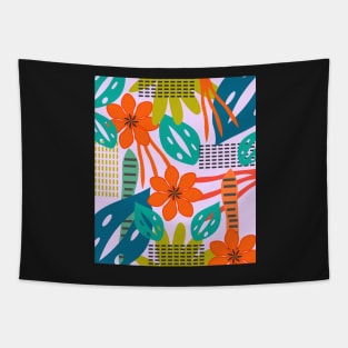 Fresh jungle scene Tapestry