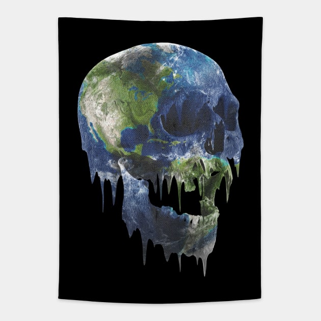 death on earth Tapestry by jerbing