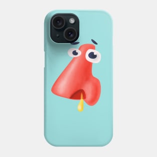 Funny Runny Nose Health Humor Phone Case