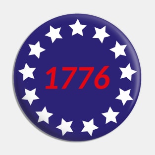 13 Star Betsy Ross Flag Pin