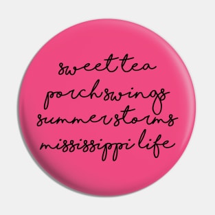 Mississippi Life Pin