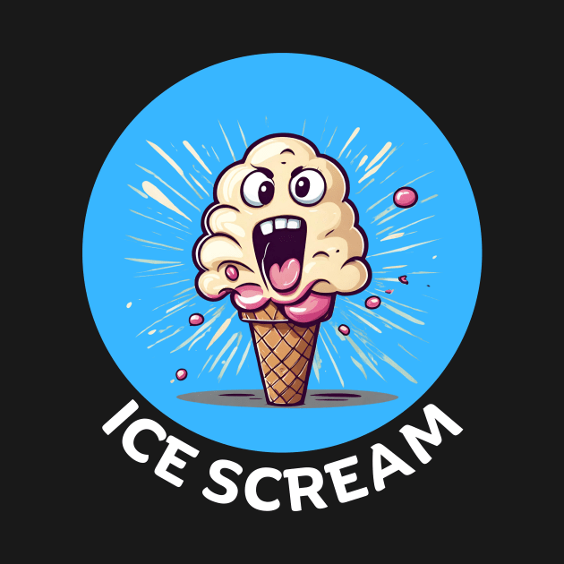 Ice Scream | Ice Cream Pun by Allthingspunny