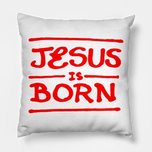 Jesus is born R Pillow