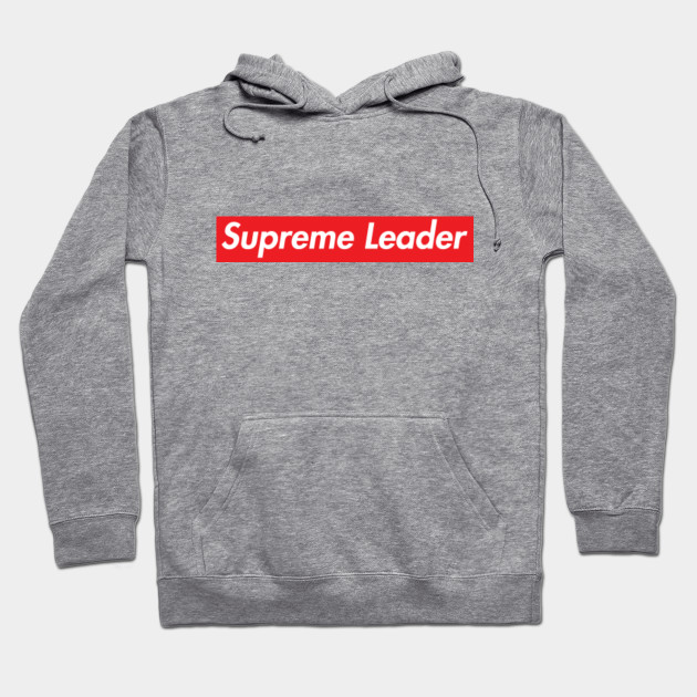 supreme leader hoodie