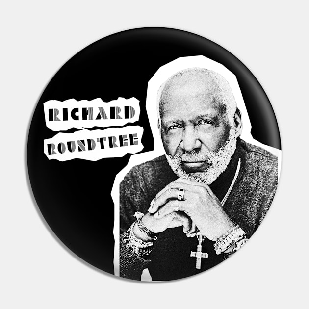 Richard Roundtree Exclusive Art Pin by KIJANGKIJANGAN