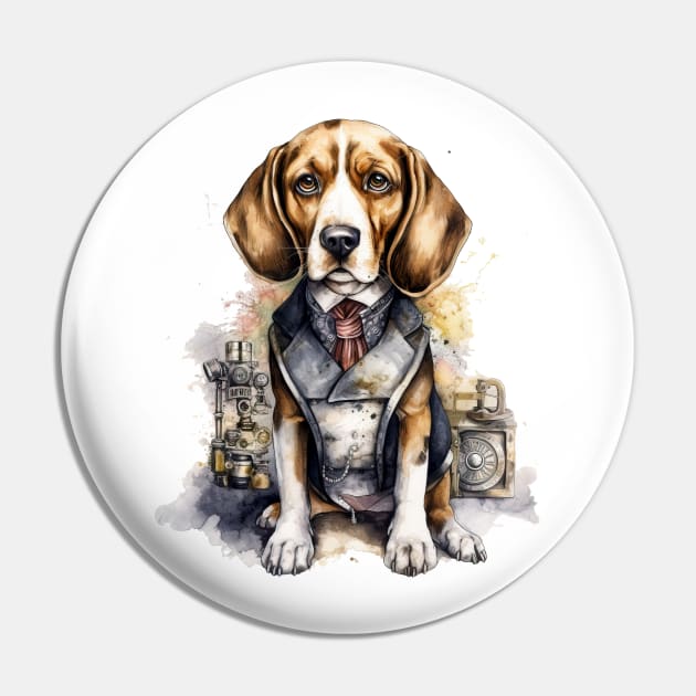 Beagle Pin by erzebeth