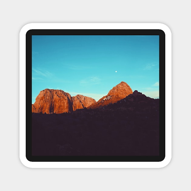 Utah Mountains Magnet by AlishaMSchil