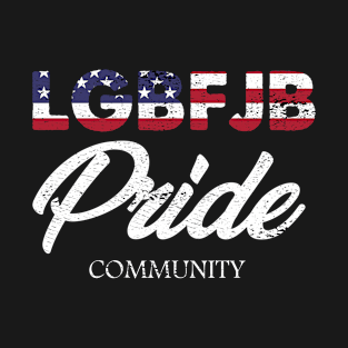 Proud Member Of The LGBFJB Community, LgbFjb, Conservative Anti Biden, funny Christmas T-Shirt