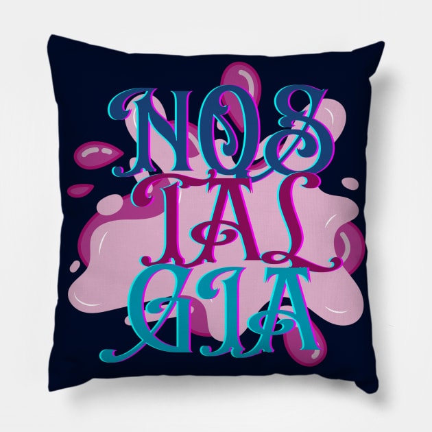 PINK SHADES NOSTALGIA Pillow by Sharing Love