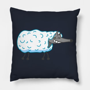 Wolf in sheep's clothing Pillow