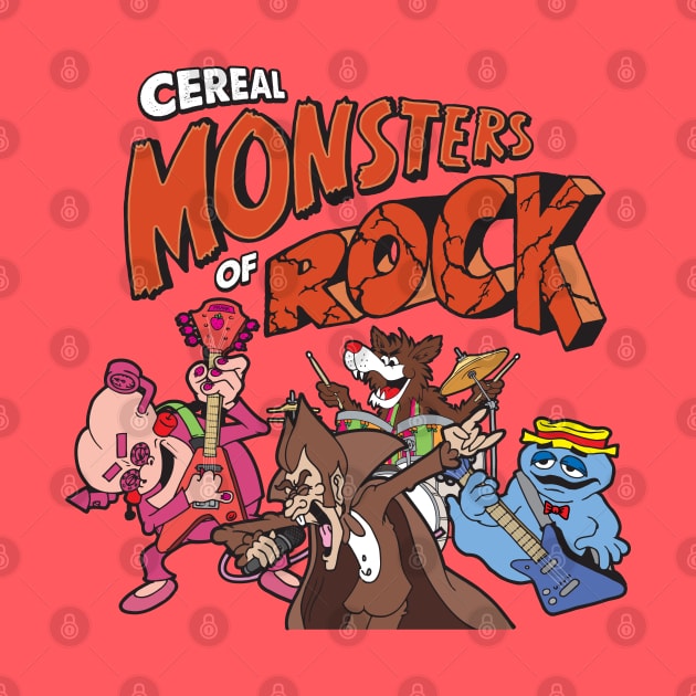 Cereal Monsters of Rock by Chewbaccadoll