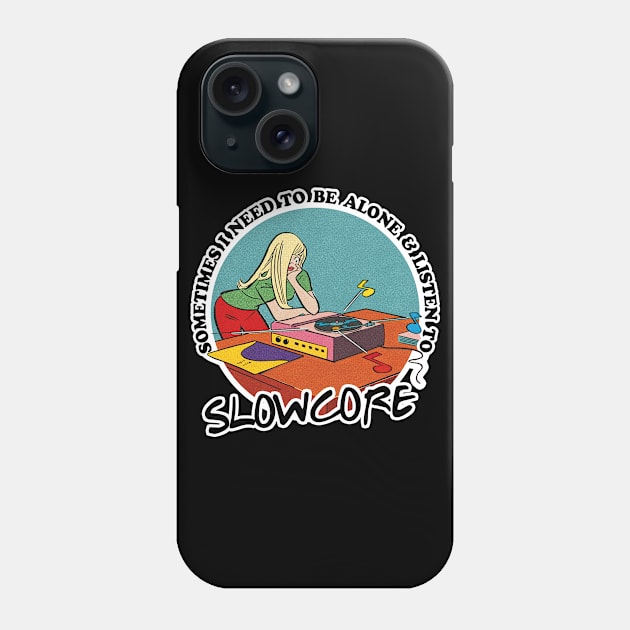 Slowcore / Music Obsessive Fan Design Phone Case by DankFutura