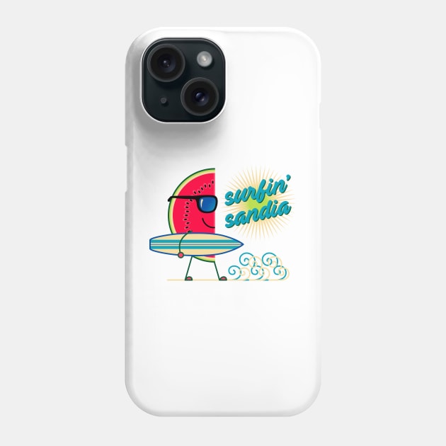 Surfin 'Sandia Phone Case by byTxemaSanz