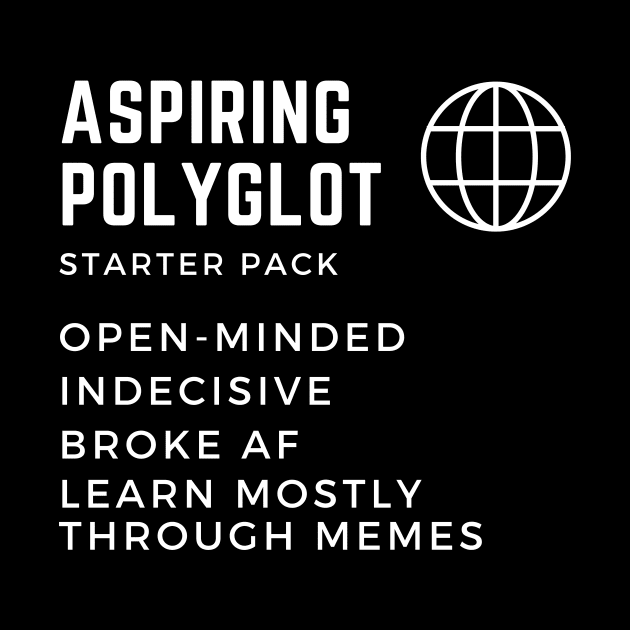 Aspiring Polyglot Starter Pack by mon-