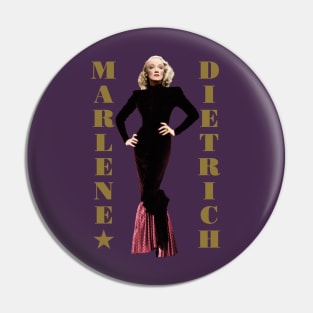 Marlene Dietrich Pin