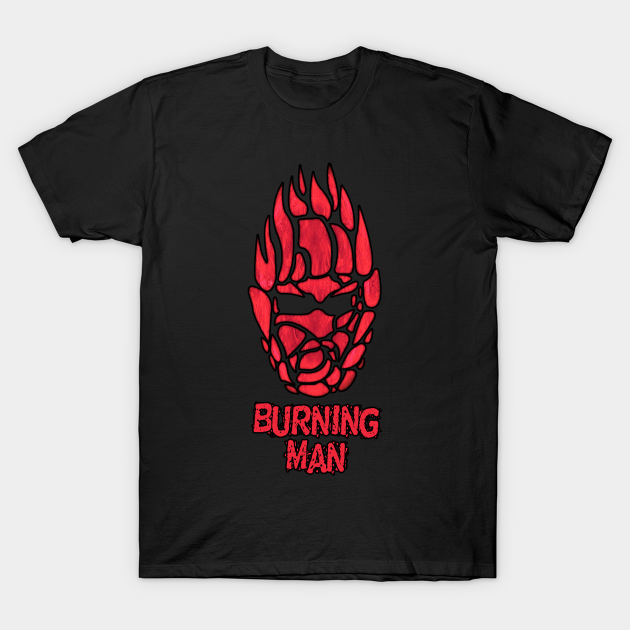 Burning Man (Red) - Burning Man - T-Shirt