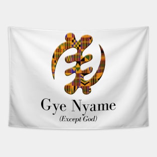 Gye Nyame (Except God) Tapestry