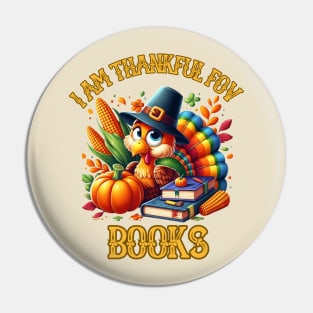 Thanksgiving Librarian Pin