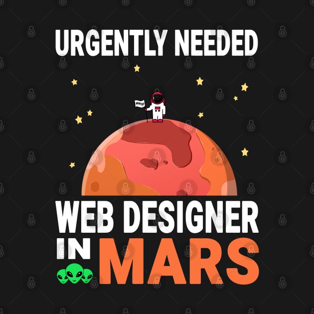 Web Designer Mars Lover Red Planet Design Quote by jeric020290