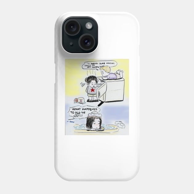 Not a Summer Soldier Phone Case by DaijiDoodles